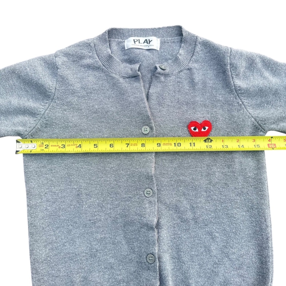Comme des Garçons PLAY cardigan - Picture 4 of 7